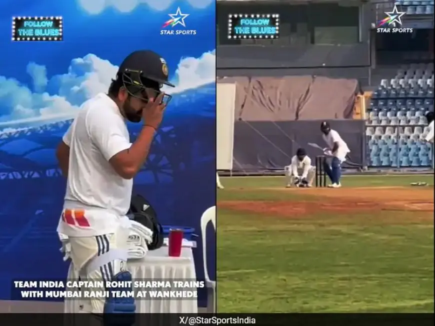 Watch: Good Old Times As Rohit Bats With Rahane In Mumbai's Ranji Session