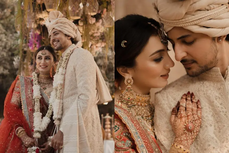 Darshan Raval and Dharal Surela Set Wedding Fashion Goals in Regal Traditional Attire