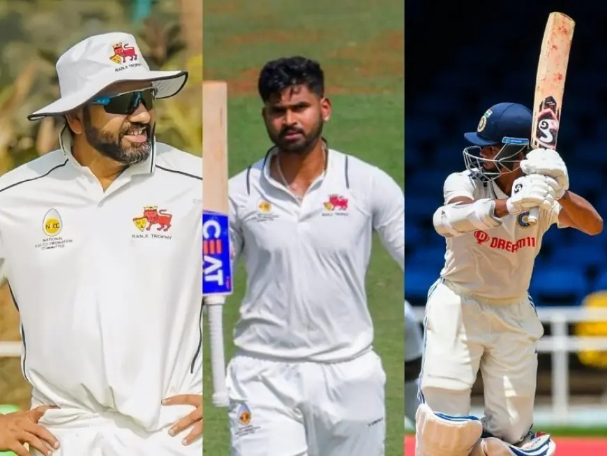 Ranji Trophy Day 1 LIVE: Shreyas Drops Catch For Mumbai; Rohit, Jaiswal Flop