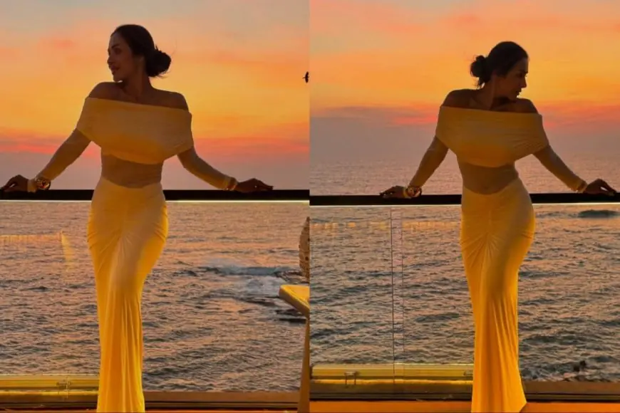 Malaika Arora Is A Vision To Behold In A White Co-Ord Set During Her Goa Getaway