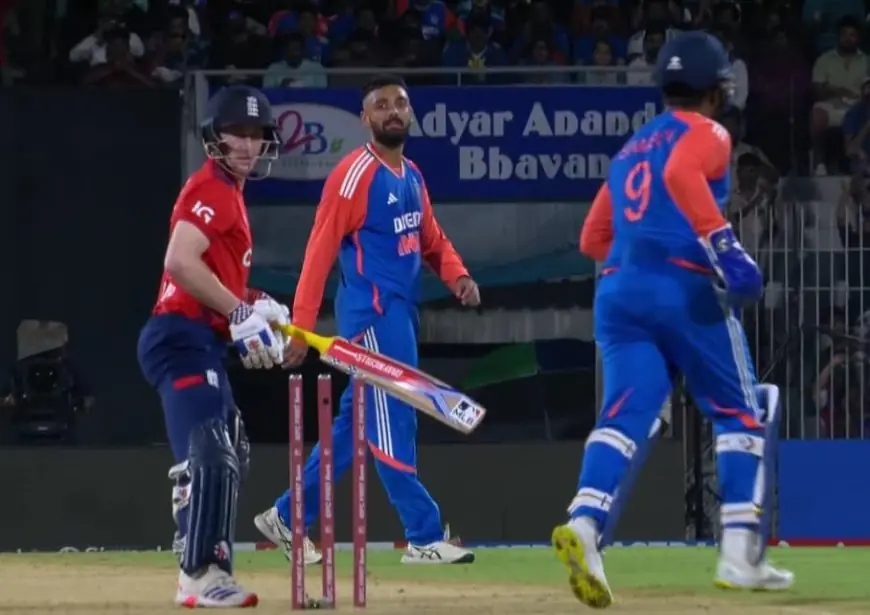 2nd T20I Live: England Batter's Stunning Reaction As Varun Bowls Him