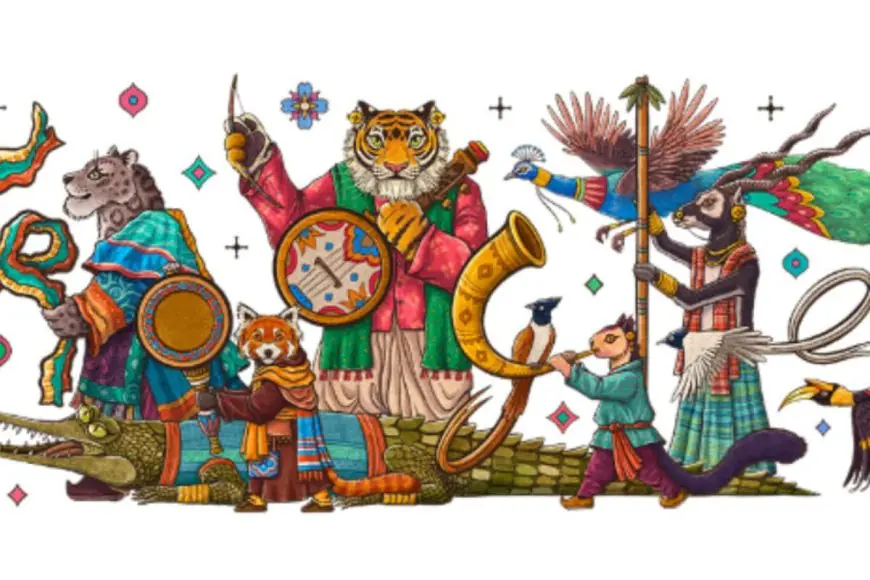 Republic Day 2025: Google Doodle Celebrates India’s Diversity With Regional Animals