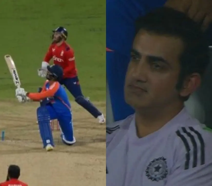 Gambhir's Stare On Arshdeep's Dismissal That Almost Cost 2nd T20I Viral