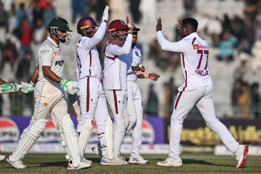 WI Scent Series-Levelling Win vs Pakistan In 2nd Test After Positive Day 2