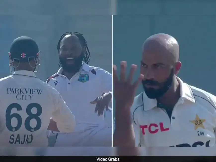 Watch: Mocked By Pak Spinner After Dismissal, WI Star Takes Epic Revenge