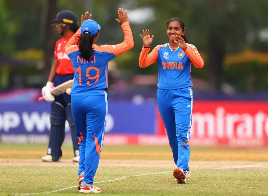 Holders India Thrash England To Seal Spot In U19 Women's T20 WC Final