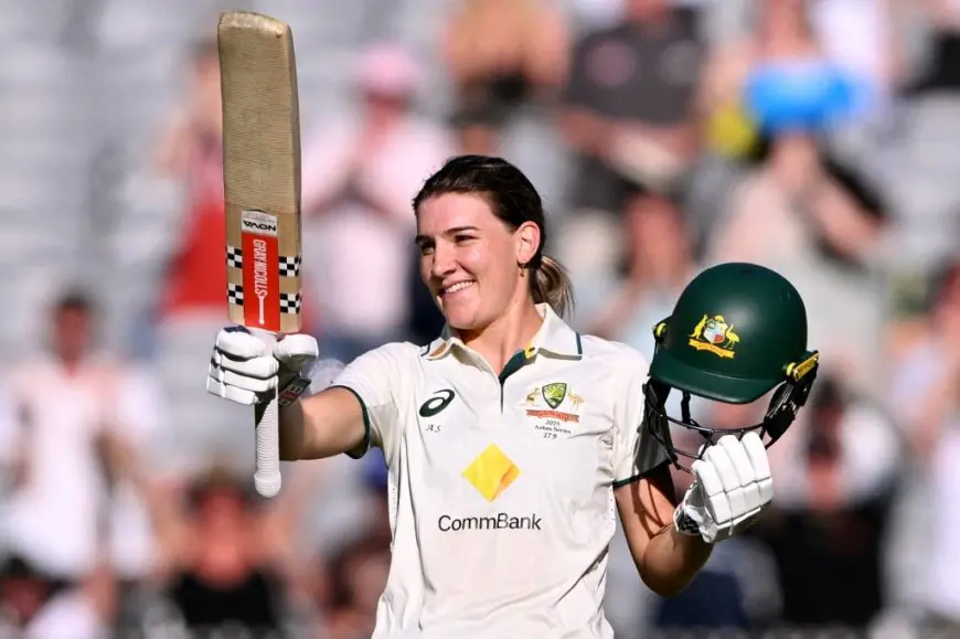 Annabel Sutherland Scripts History With Ton As Australia Dominate England