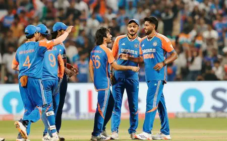 4th T20I: Bishnoi, Rana Star As India Seal Series With 15-Run Win Over Eng