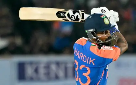 Big Achievement For Pandya, Enters Top 5 Of Elite India List Led By Rohit