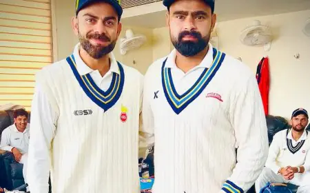 What Kohli Said When Sangwan, Pacer Who Dismissed Him, Asked For Autograph