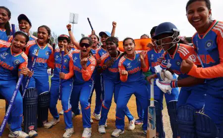 BCCI Announces Massive Cash Reward For U19 Women's T20 WC-Winning Team