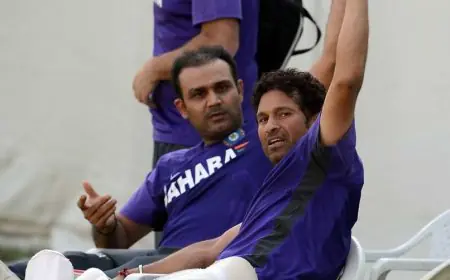 Sehwag "Was Crying...": BCCI VP Reveals Details, And What Sachin Did Next