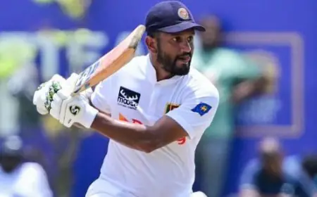 Ex-Sri Lanka Captain Dimuth Karunaratne To Retire After Playing 100th Test