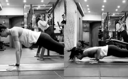 Inspired By Karishma Tanna's Push Ups, 5 Easy Exercises To Engage Your Core Muscles