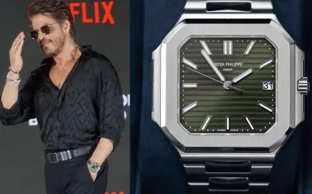Shah Rukh Khan’s Timeless Patek Philippe Watch Makes Headlines At Netflix Event