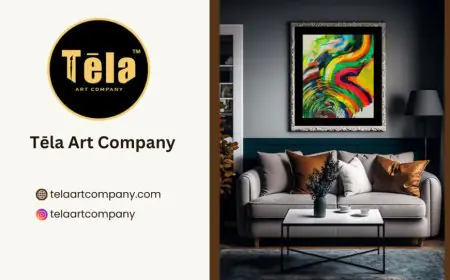 Wall Art  Decor with Original Masterpieces : Tela Art Company