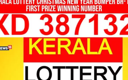 Kerala Christmas New Year Bumper BR-101 Lottery Results Live: Ticket XD 387132 Wins Rs 20 Crore – Full Winners List!