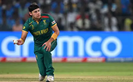 Gerald Coetzee Returns As SA Announce Squad For ODI Tri-Series In Pak