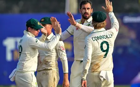 Aus In Driving Seat vs SL In 2nd Test, Reduce Hosts To 229/9 On Day 1