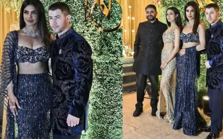 Priyanka Chopra and Nick Jonas Made A Royal Statement At Siddharth's Sangeet Ceremony