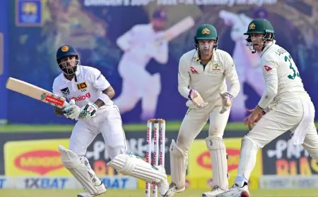 Sri Lanka vs Australia, 2nd Test Day 2, Live Score Updates