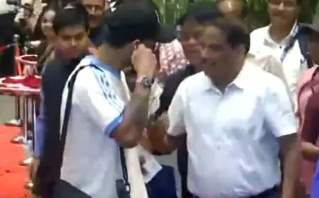 Rohit And Co Arrive At Hotel In Bhubaneswar Ahead of 2nd ODI vs England