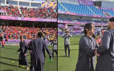 Harbhajan Faces Off Against Akhtar, Ignites India vs Pakistan Rivalry