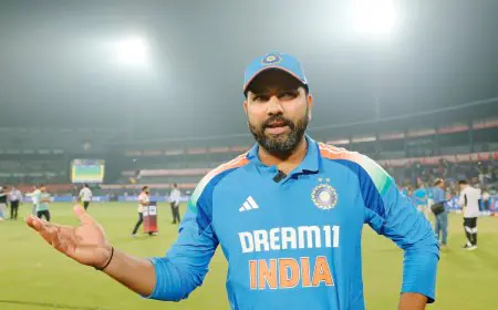 "1-2 Knocks Won't Change...": Rohit's Subtle Retort To Critics After Ton