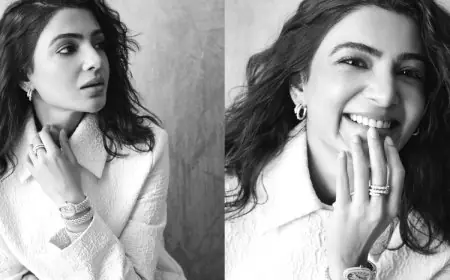 Samantha Ruth Prabhu Effortlessly Flaunts A Diamond Serpenti Watch In Her Latest Photoshoot