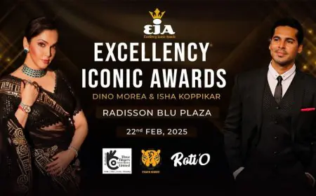 Three Fingers Entertainment Presents the Excellency Iconic Awards 2025 featuring Isha Koppikar and Dino Morea