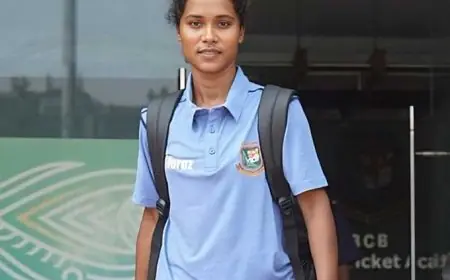 Bangladesh's Shohely Becomes First Woman Cricketer To Be Banned For...