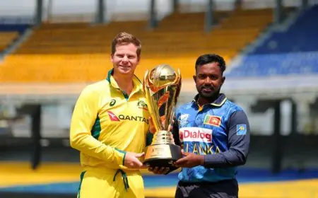 Sri Lanka vs Australia Live Streaming 1st ODI: When And Where To Watch