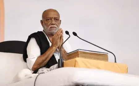 Morari Bapu’s Tributes And Assistance To Victims Of Tharad And Other Accidents