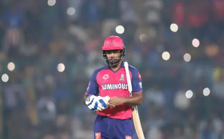 Samson Undergoes Finger Surgery. Report Makes Big Claim On IPL Participation