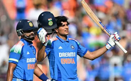 Gill Achieves Mega First With 7th ODI Ton. Not Even Sachin, Virat Have It