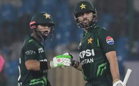 ODI Tri-Series: Rizwan And Agha Smash Tons As Pak Defeat SA In Record Chase