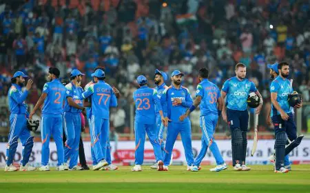 India Demolish England By 142 Runs To Complete 3-0 Clean Sweep In ODIs