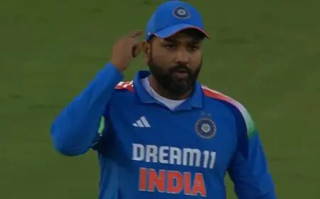 Rohit's 'Use Your Brain' Gesture After Arshdeep Outfoxes England Star. Watch