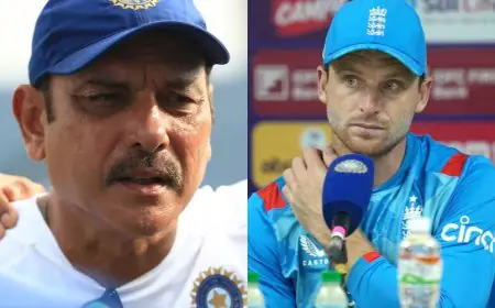 Shastri Claims England Did Only 1 Net Session In India. Buttler Says...