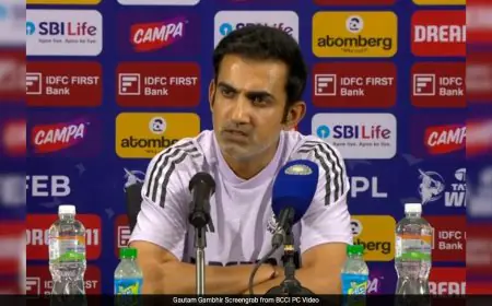 On Axar Batting Ahead Of Rahul vs England, Gambhir's Blunt "Impact" Verdict