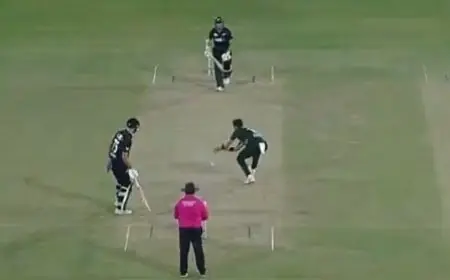 Watch: Pakistan Commit Comedy Of Errors vs NZ; Make DRS Blunder, Drop Catch