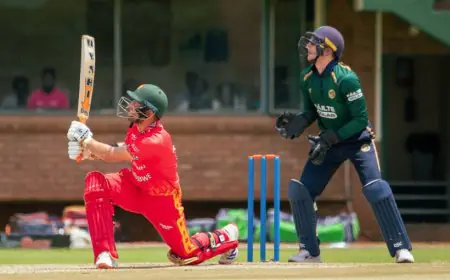 Zimbabwe vs Ireland 2nd ODI LIVE Scorecard Updates
