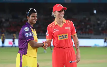 Gujarat Giants vs UP Warriorz Live Score Updates WPL 2025