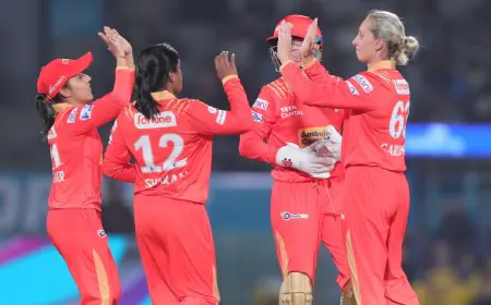 Gardner Shines Again As GG Register Six-Wicket Win Over UPW In WPL 2025