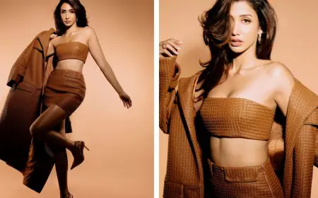 Shreya Chaudhry Serves Power Dressing Goals in a Stunning Monochrome Co-ord Set