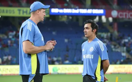 Days Before Champions Trophy Start, India Bowling Coach Returns Home