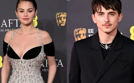 Selena Gomez To Timothee Chalamet: A Look At The Best Jewellery Moments From The 2025 BAFTA Awards