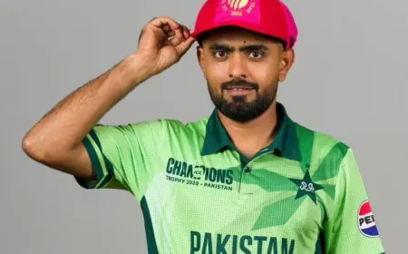 Babar Azam ICC 'Team Of The Year' 2024 Cap Ahead Of Champions Trophy Opener