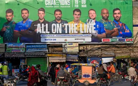 12,000 Police Officers, Charter Flights: A Look At Champions Trophy Security