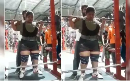 270kg Rod Falls On Powerlifter During Training, Gold Medallist Athlete Dies